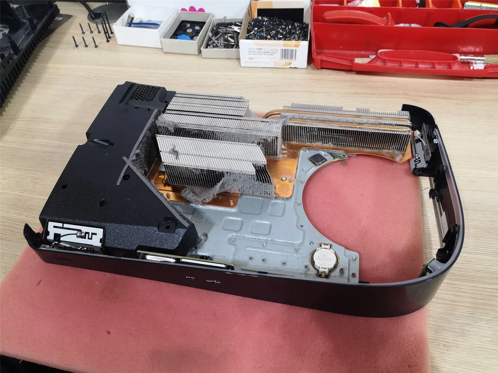 Realizácia: Testovanie výkonu konzoly po servise